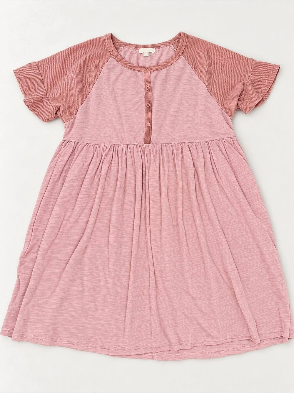 Umgee Dusty Rose Pink Casual Dress Size L
